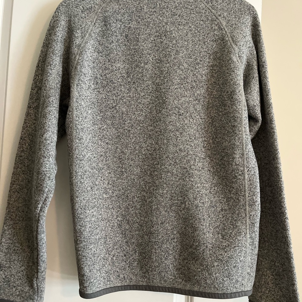 Men’s Gray Patagonia Quarter Zip Jacket Size Small - Picture 3 of 3